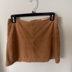 Brown Mini Skirt